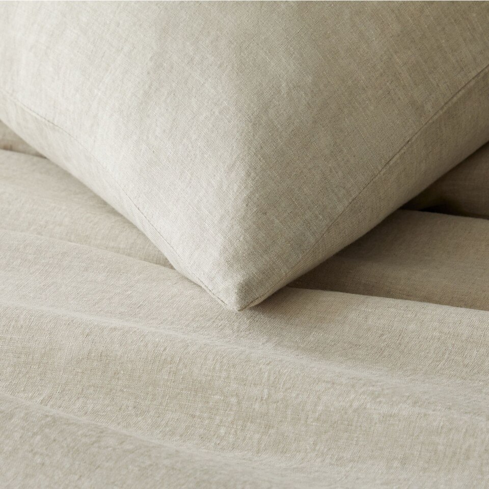 European Flax Linen Duvet Cover & Pillowcases